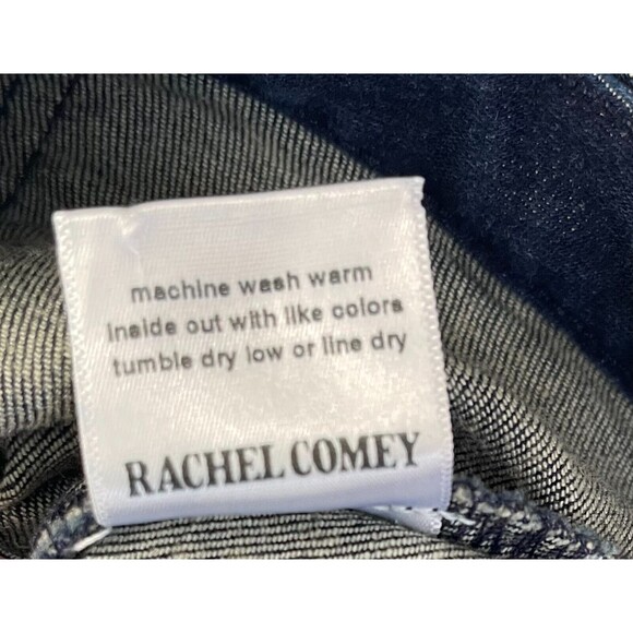 Rachel Comey 0 Jeans Pursue High Waist Crop Flare Pants Dark Wash - Picture 11 of 13